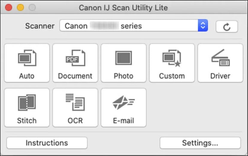 Canon IJ Scan